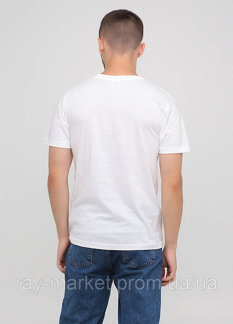 Футболка біла чоловіча з коротким рукавом Stedman CLASSIC-T Київ - фото 2