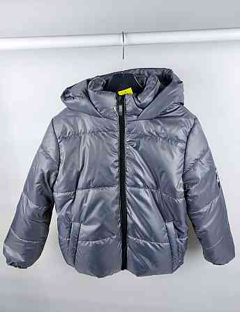 Демисезонная серая куртка под резинку The North Face на 6,7,8 лет Николаев