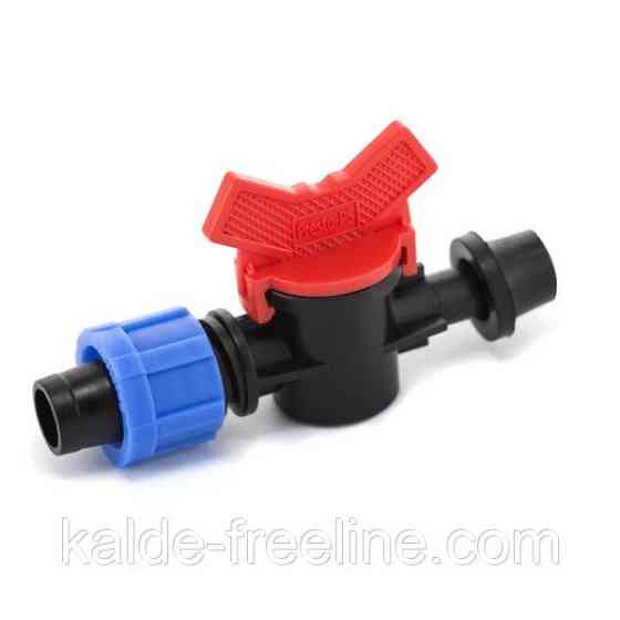 Кран стартовий з гумкою Presto-PS для крапельної стрічки 16 мм (OV-031708-R) Харьков