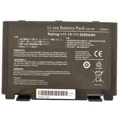 Аккумулятор для ноутбука AlSoft Asus A32-F82 5200mAh 6cell 11.1V Li-ion (A41198) Винница
