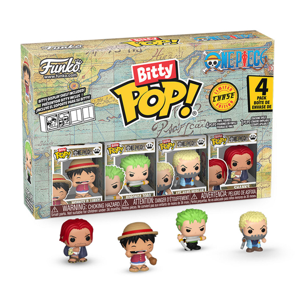 Набір ігрових фігурок Bitty POP! - Луффі (4 фігурки в ас.) Дніпро - фото 1