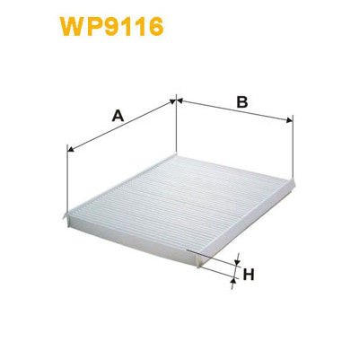 Фільтр салону Wixfiltron WP9116 Вінниця - фото 1
