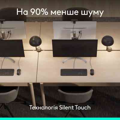 Мишка Logitech Signature M520 for Business USB-C Graphite (910-007511) Вінниця
