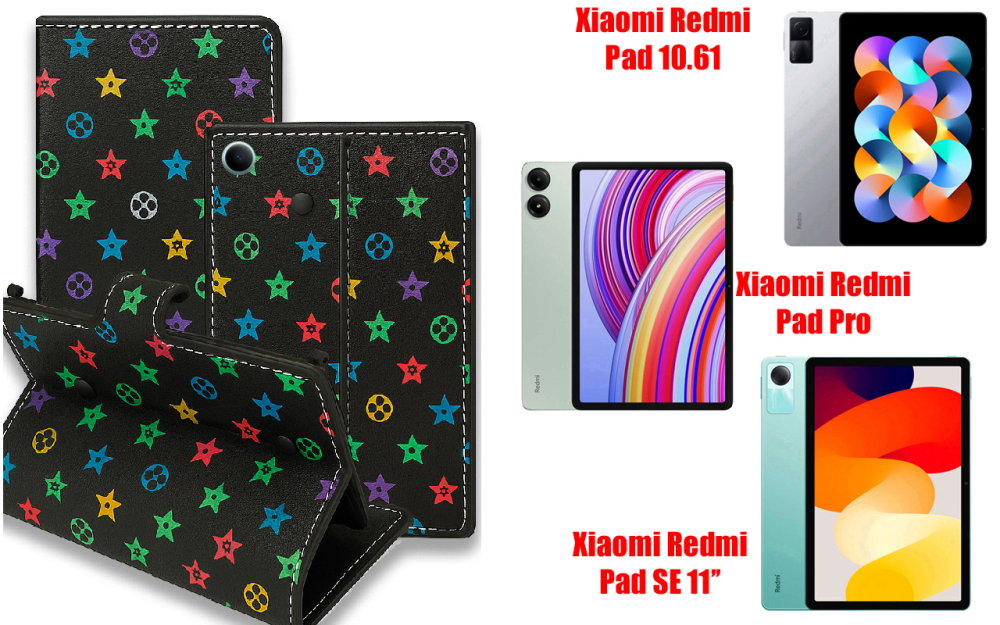 Книга-трансформер для планшета Xiaomi Redmi Pad 2 Pro 5G, цвет Black Lyi Black Киев - изображение 1