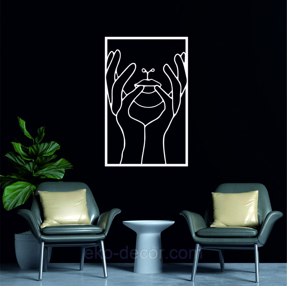 Декоративне настінне Панно «Жінка», Декор на стіну Київ - фото 2