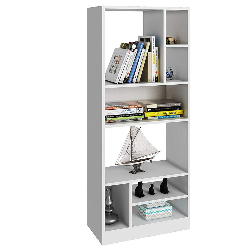 Книжковий стелаж "Бредбері 135" зефір Миколаїв - фото 1