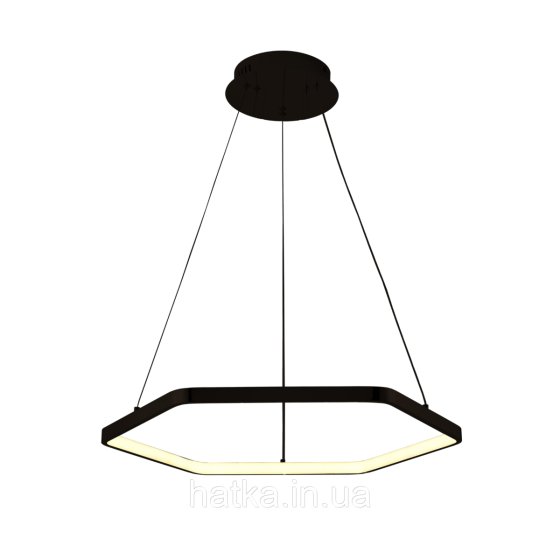 Люстра підвісна світлодіодна Sirius LCD3024 BK чорна Київ