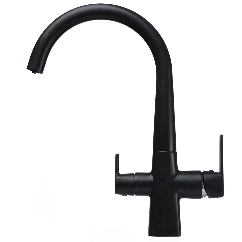 Змішувач для кухні під осмос Globus Lux LAZER GLLR-0999-1-ONIX Луцк - изображение 4