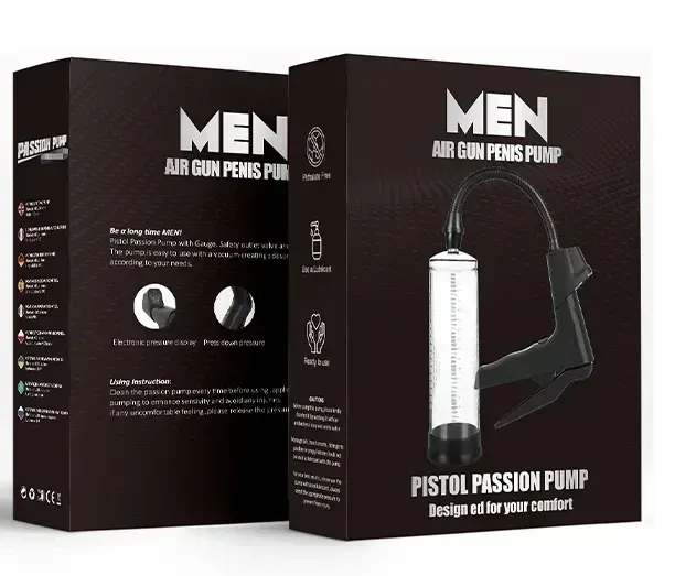 УЦЕНКА!!! - Вакуумная помпа с манометром CANWIN Men Air Gun Penis Pump - P398 Sex Aura Киев - изображение 7