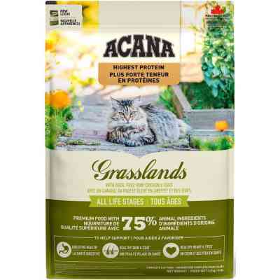 Сухий корм для кішок ACANA Grasslands 4.5 кг (0064992714727) Вінниця