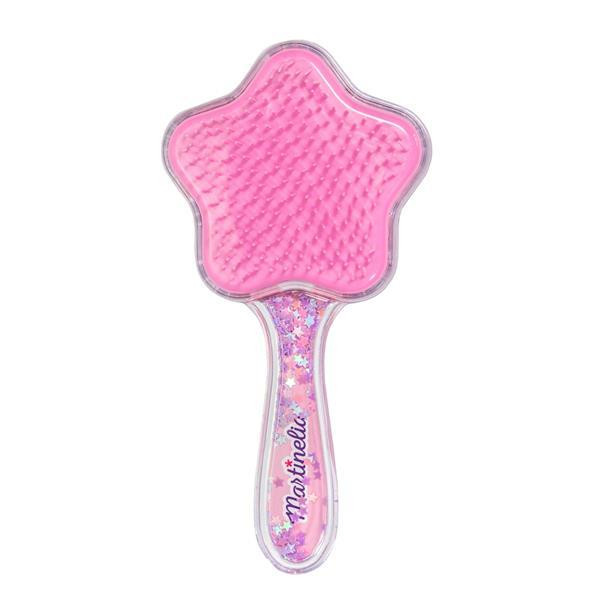 Блискучий гребінець для волосся Martinelia Єдиноріг рожевий (20201W-pink) Харків - фото 2