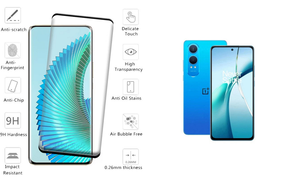 Защитное стекло HyperGlass Pro для OnePlus Nord CE4 Lite – максимальная чувствительность и защита Киев - изображение 2