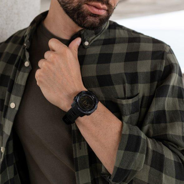 Тактические часы North Edge Mars Pro Black 5Bar (Черный) Винница - изображение 5