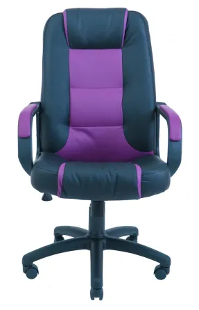 Офісне Крісло Керівника Richman Chelsea Boom 15-21 Пластік Річ М2 AnyFix Сливово-синій Київ