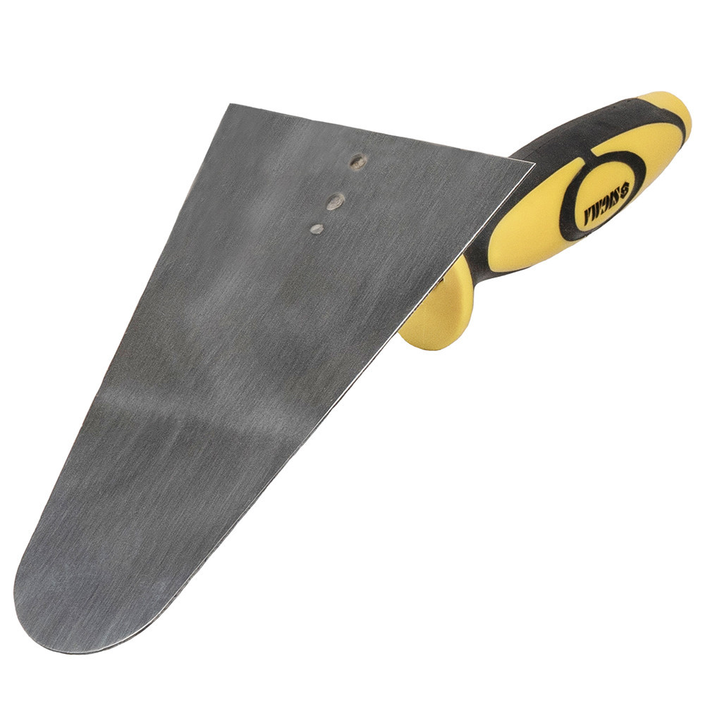 Кельма неіржавка шпаклювальна заокруглена Profi 160×101мм SIGMA (8327011) Київ - фото 2