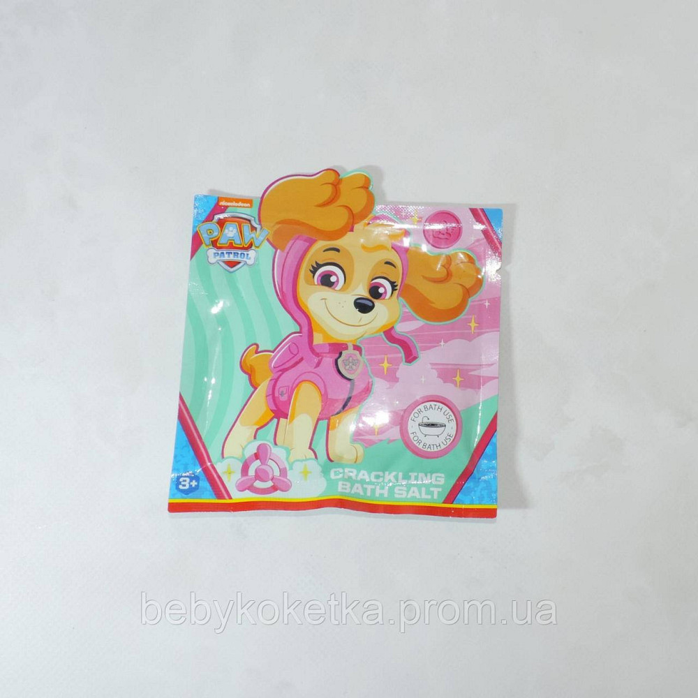 Дитяча хрумка сіль для ванни Nickelodeon Paw Patrol 55 г. Львів - фото 1