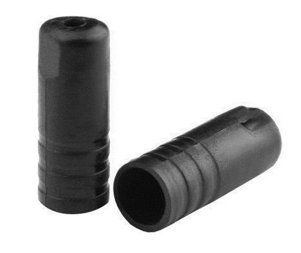 Концевик рубашки трансмиссионного троса на велосипед латунний Alligator 1 шт черный Бровары - изображение 1