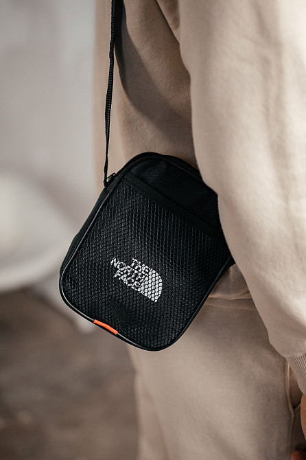 Барстека Nike, Чоловіча сумка через плече, Текстова барсетка на три відділення, Брендаова сумкаMasterSem Київ - фото 2