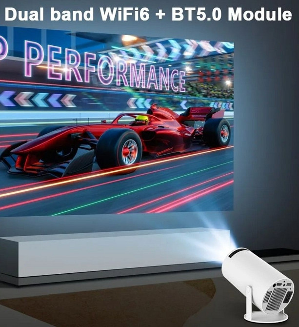 Проєктор HY 300 Wi-Fi 6 Android 11 Bluetooth 130. Харків - фото 5