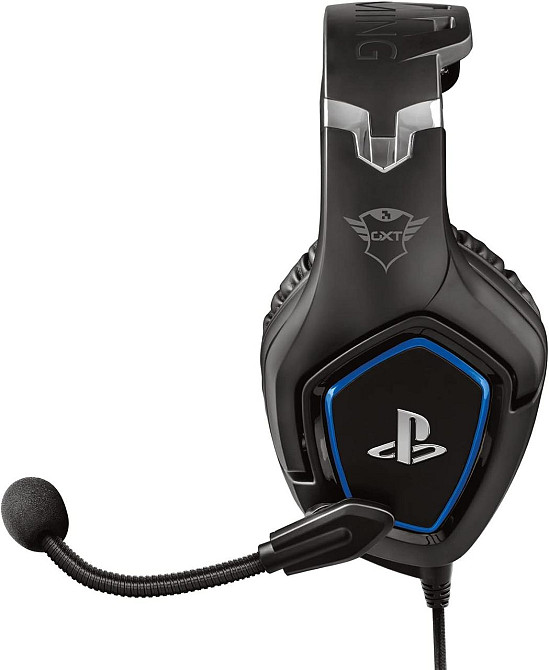 Навушники Trust GXT 488 Forze чорні дротові ігрові 50 мм з мікрофоном ANC 3.5 мм PS4/PS5 сумісні Київ - фото 2