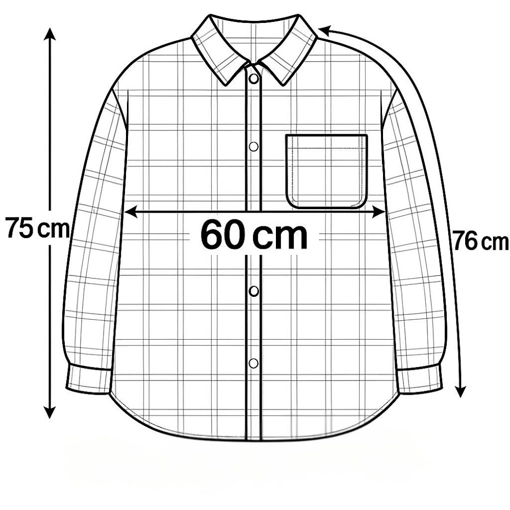 Рубашка женская Baoyu 225-1 в клетку оверсайз фланель, серый, one size Киев - изображение 10