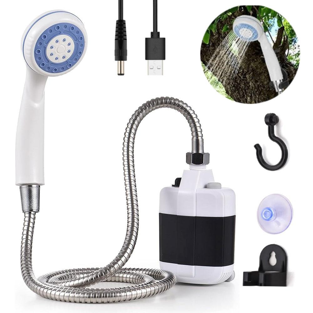 Туристический душ от аккумулятора Gotel Q16H / Портативный кемпинговый душ с насосом Киев - изображение 1