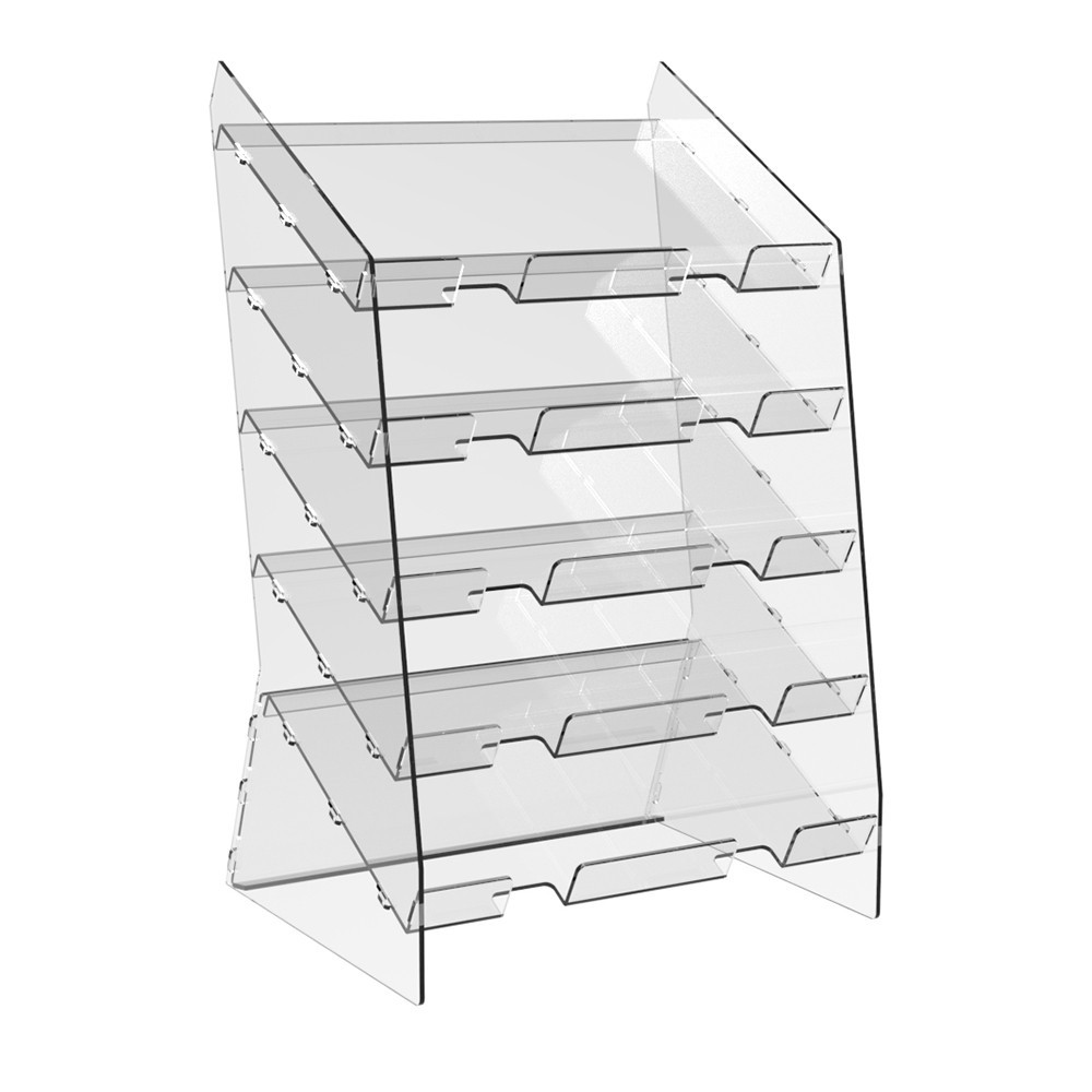 Подставка витрина EKOSTAR под батончики настольная 5 полок 300х255х490 Киев - изображение 2