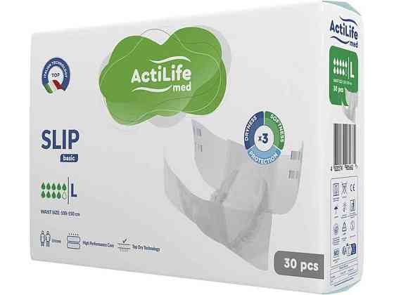 Підгузки для дорослих р.L 30шт ТМ ACTILIFE MED BASIC Київ