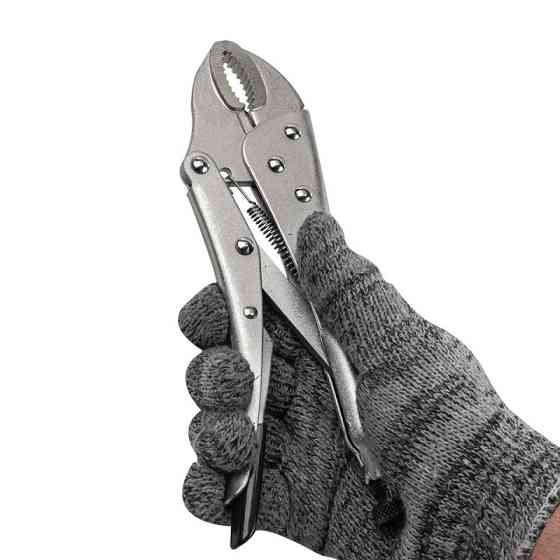 Кліщі з фіксатором з овальними губками 10"-250мм Forsage F-614F250 Одеса