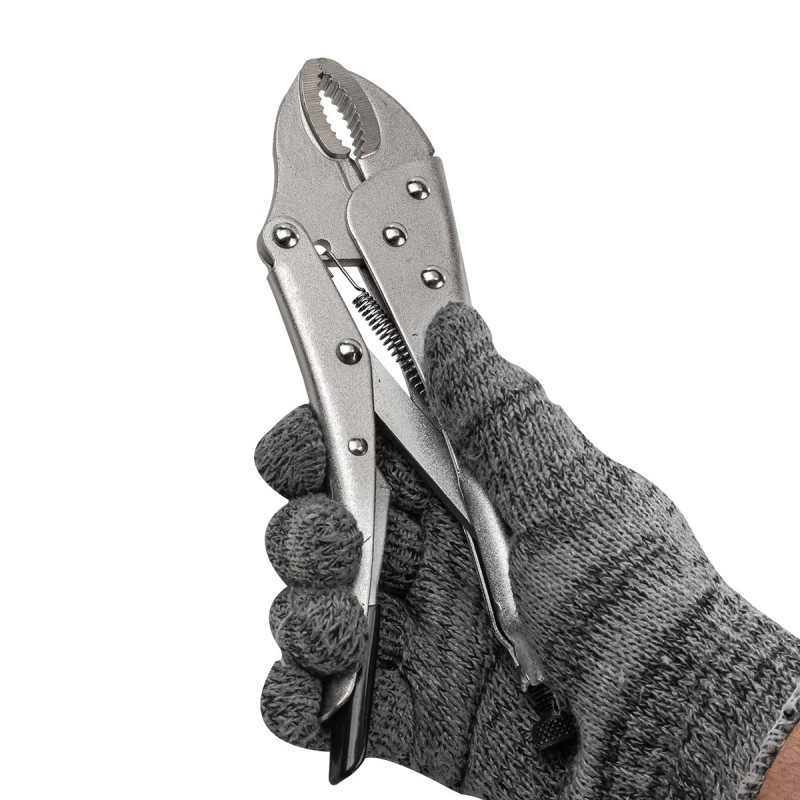 Кліщі з фіксатором з овальними губками 10"-250мм Forsage F-614F250 Одеса - фото 3