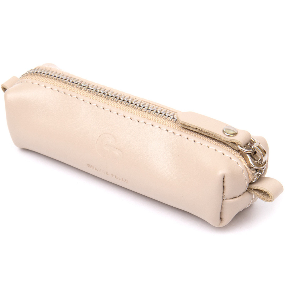 Кожаная ключница Бежевый (GRANDE PELLE) Киев - изображение 5