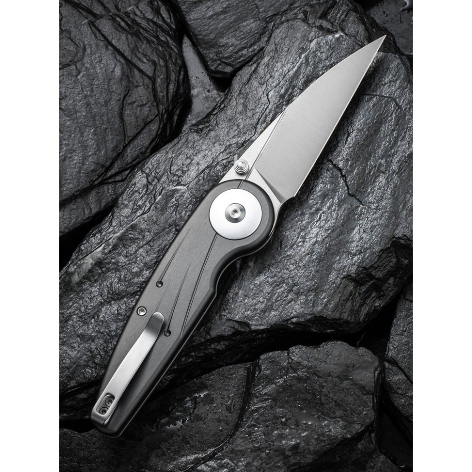 Ніж складаний туристичний Civivi Starflare, (8.4 см) Nitro-V / Aluminum сірий Киев - изображение 11