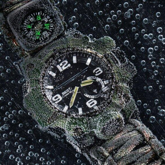 Чоловічий наручний годинник Besta Military з компасом (Камуфляж) Вінниця - фото 9