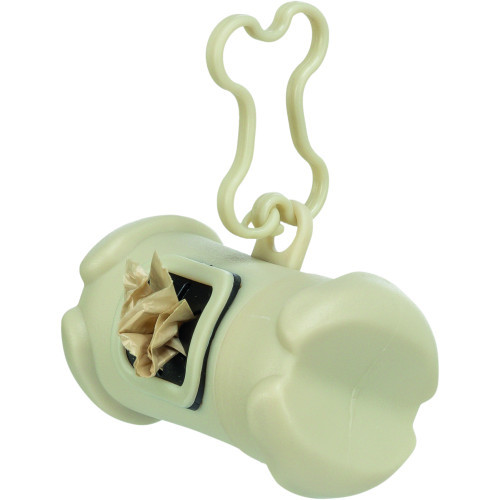 Контейнер-кісточка Trixie для збиральних пакетів пластикова з 1 рулоном пакетів для фекалій розмір М 15 шт Київ - фото 6