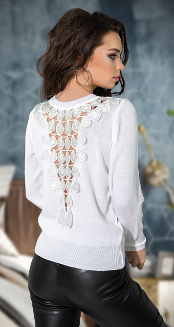 Белый свитерок (42-46) Киев - изображение 2