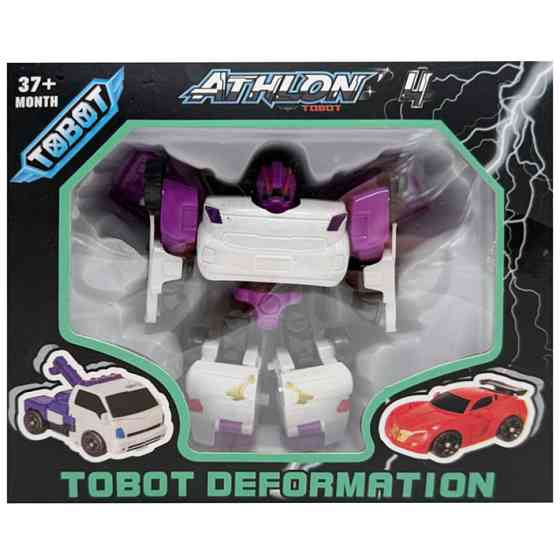 Машинка-трансформер "Tobot 2 в 1" 525-1(Violet-1) пластик Вінниця