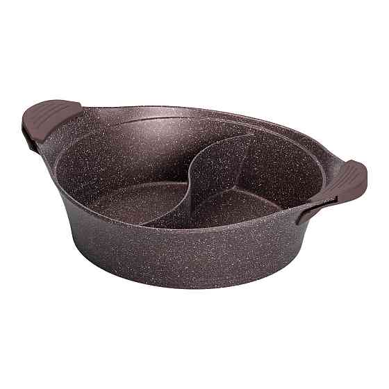 MGC Алюмінієва каструля Ø 30 см, мармурове антипригарне покриття, кавовий MGC HP-4-413CO Коломыя