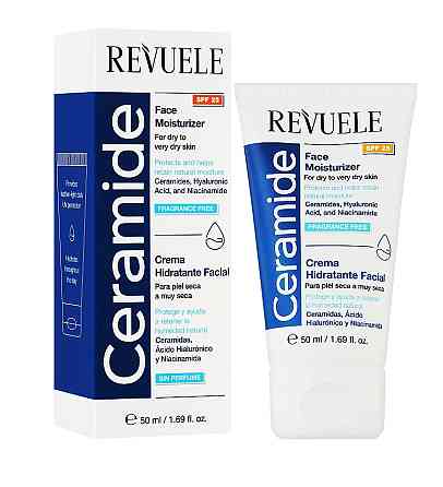Увлажняющий крем для лица SPF 25 Ceramide Revuele 50 мл Винница