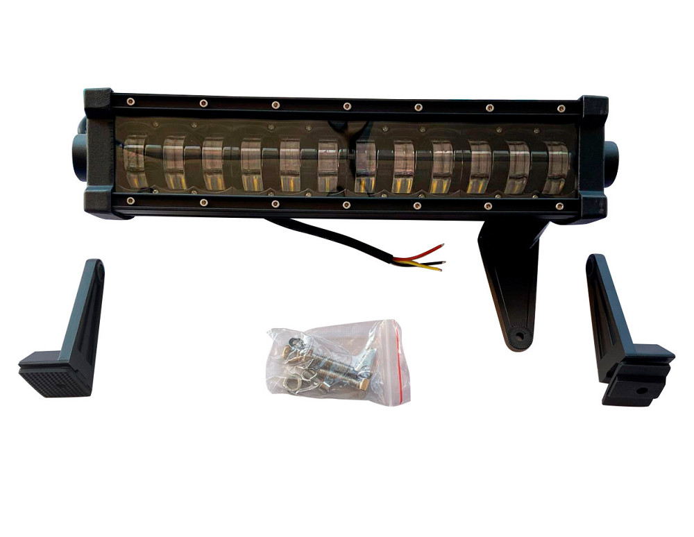 Світлодіодна балка (люстра) AllLight HP-96W ближнє+дальнє WHITE 12/24V Харків - фото 7