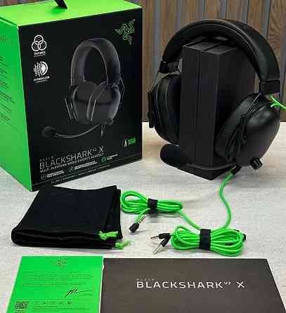 ОРИГІНАЛ Навушники Razer BlackShark V2 X з повним комплектом. Харьков