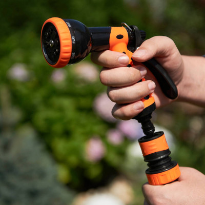 Пістолет для поливу SEQUOIA кількість режимів 8, пластик, цинк, вага 0.3 кг (SWSKIT3) Вінниця - фото 4