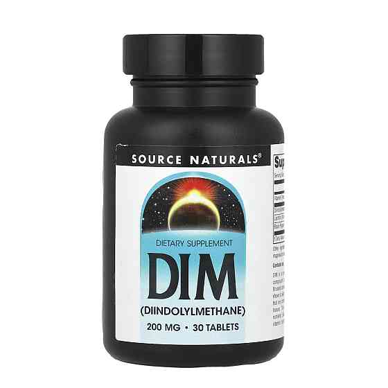 Дііндолілметан Source Naturals DIM 200 мг 30 таблеток Луцьк