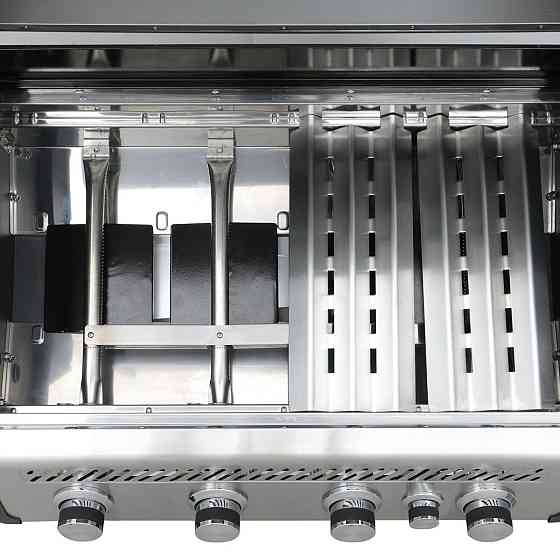 Вбудований газовий гриль SANTOS Free S-410 Black, з заднім пальником, чорний 890666 Код: 010946 Рівне