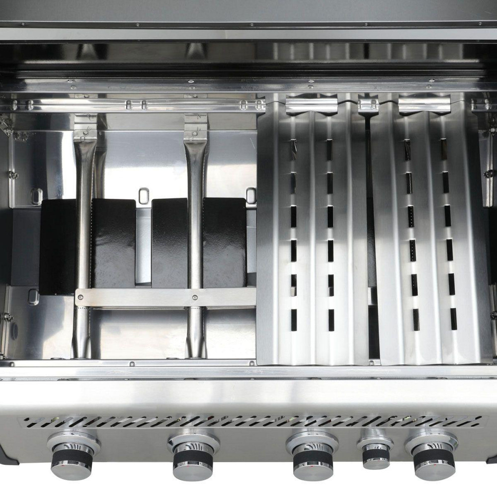 Вбудований газовий гриль SANTOS Free S-410 Black, з заднім пальником, чорний 890666 Код: 010946 Рівне - фото 3