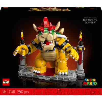 Конструктор LEGO Super Mario Могутній Боузер 2807 деталей (71411) Вінниця