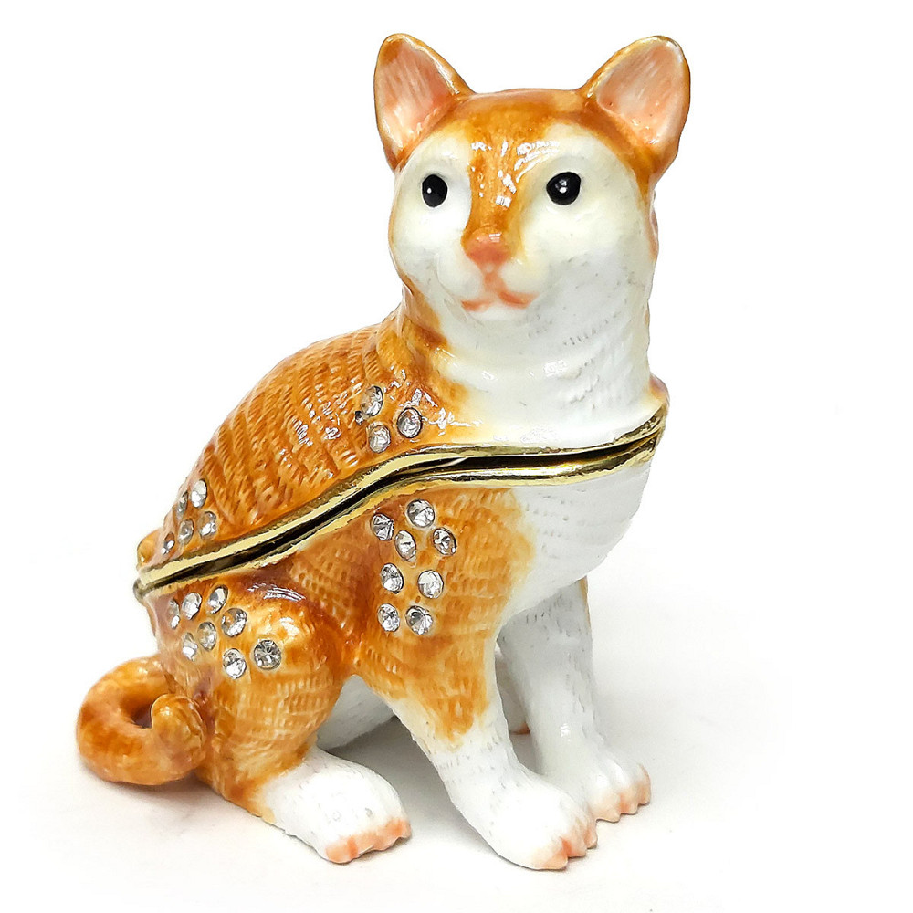 Скринька зі стразами Кішка Київ - фото 1