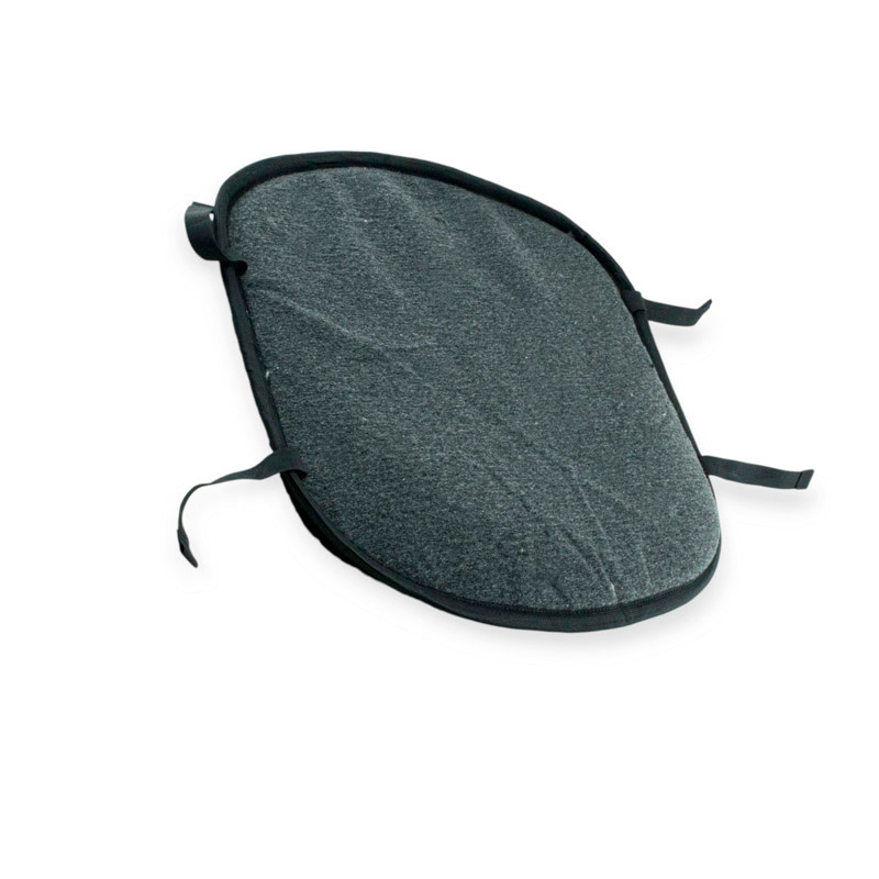 Накидка сидіння "овчина" квадрат 50х50см чорна Мукачево - фото 1