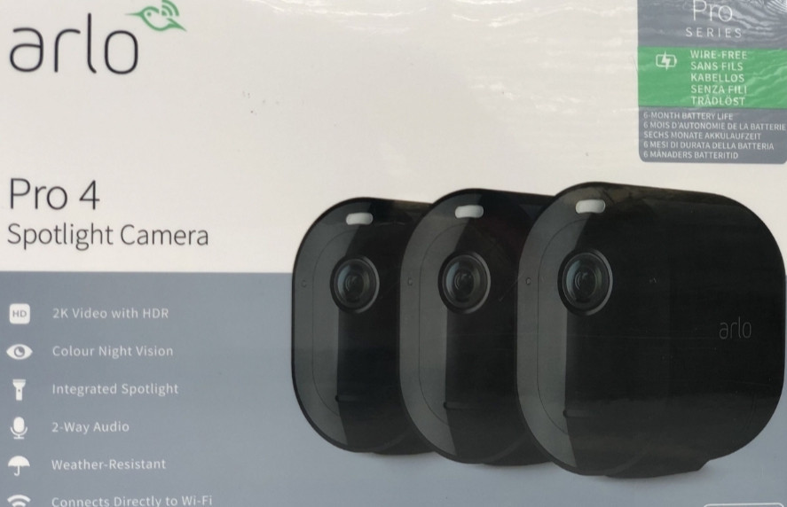 Камера відеоспостереження ARLO Wi-Fi IP Pro 4 Spotlight Київ - фото 6