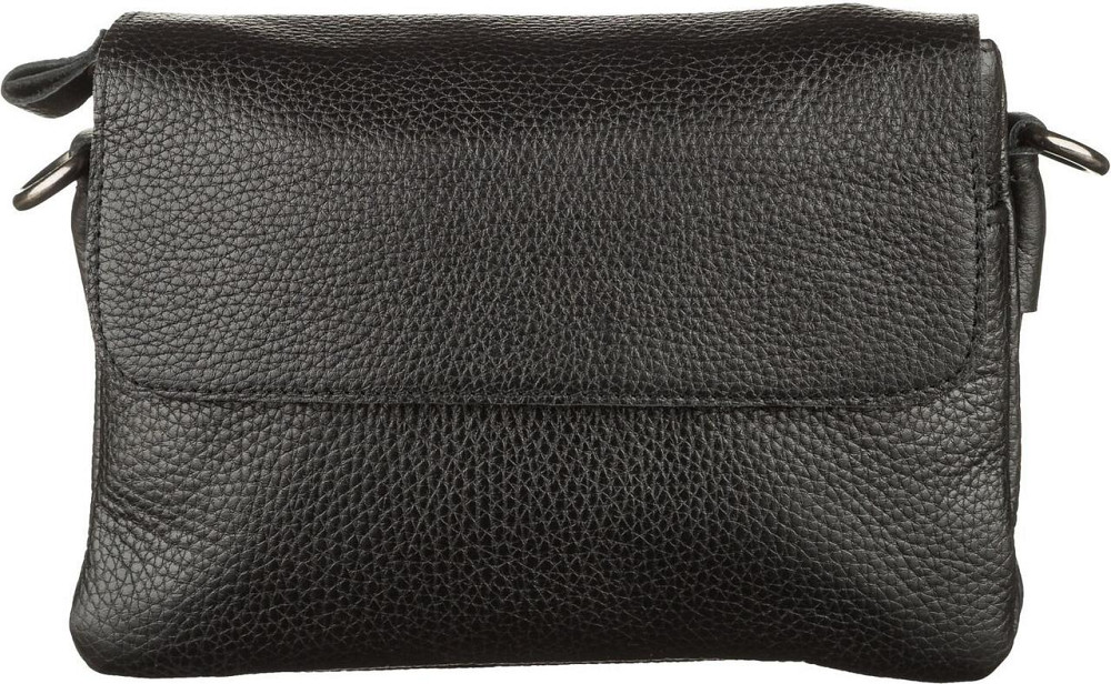 Мужская сумка кожаная, Черная (SHVIGEL) Киев - изображение 6