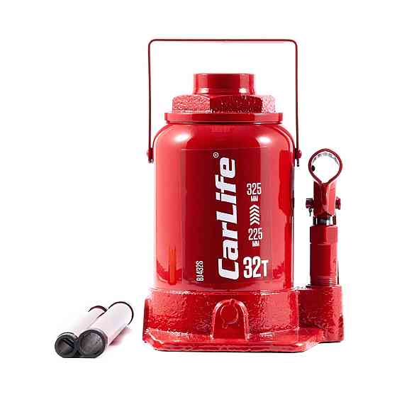 Домкрат гідравлічний пляшковий CarLife 32т 225-325мм Киев